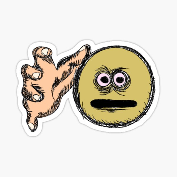 Cursed Emoji Vibe Check Hand Transparent