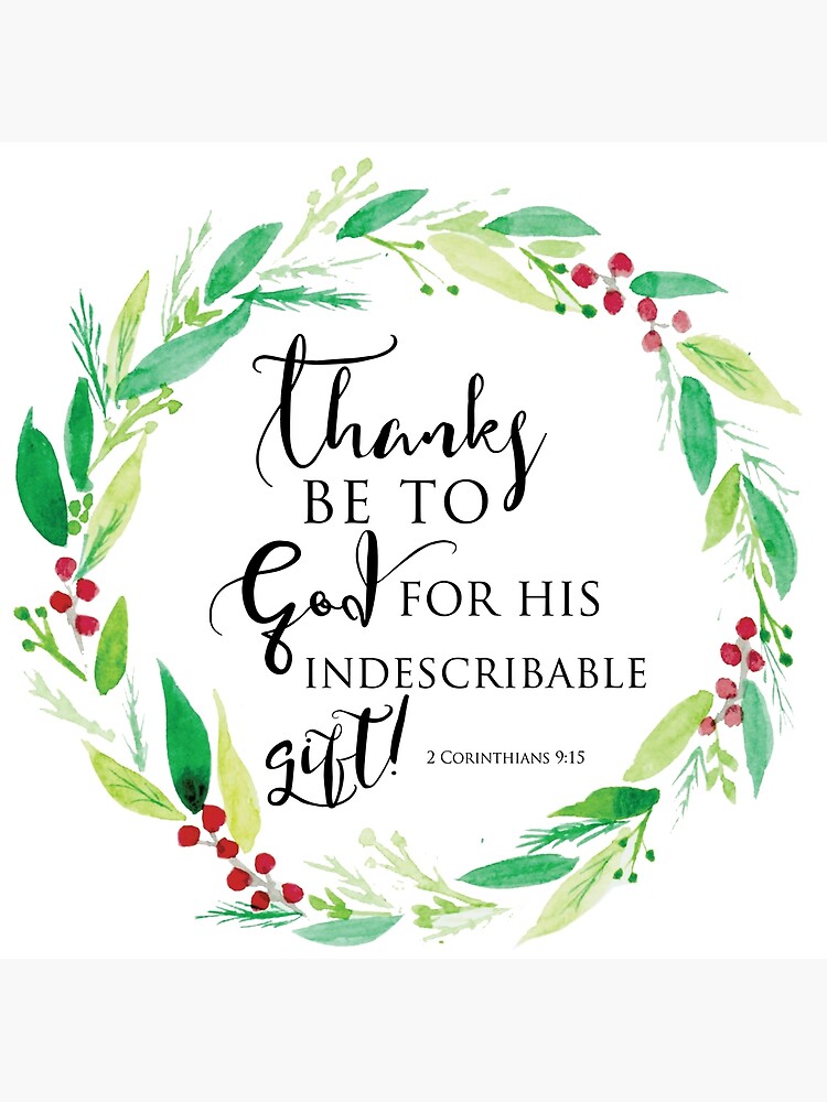 Thanks Be To God {Poster}