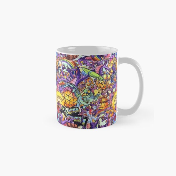 THE ORIGINAL Figment Collage Classic Mug