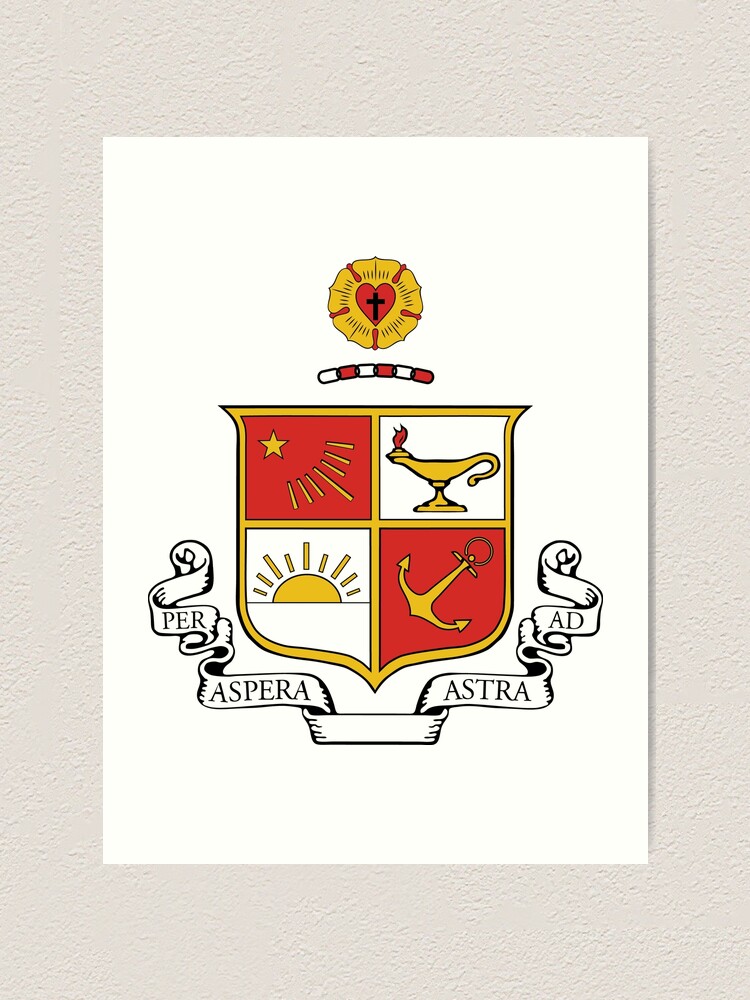 Alternate view of Beta Sigma Psi - Crest Art Print