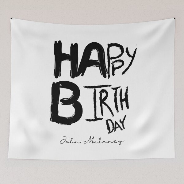 Item preview, Happy Birthday John Mulaney (Black Logo) designed and sold by usernate.