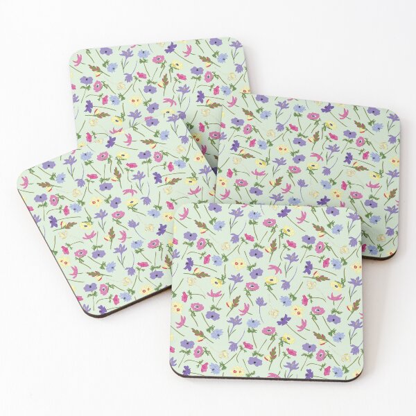 Item preview, Garden Colour Floral Pattern designed and sold by Honey Myrtle Studio.