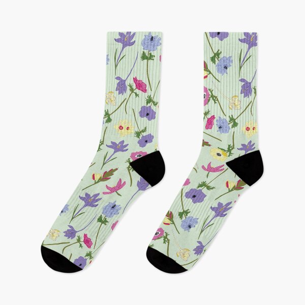 Item preview, Garden Colour Floral Pattern designed and sold by Honey Myrtle Studio.