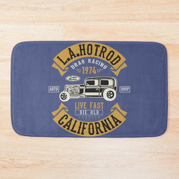 Item preview, L.A. HotRod Drag Racing 1974 - California - Live Fast, Die Old designed and sold by flipper42.