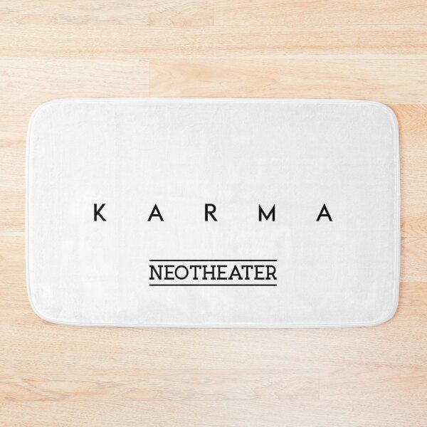 Item preview, Karma Neotheater (Black Logo) designed and sold by usernate.