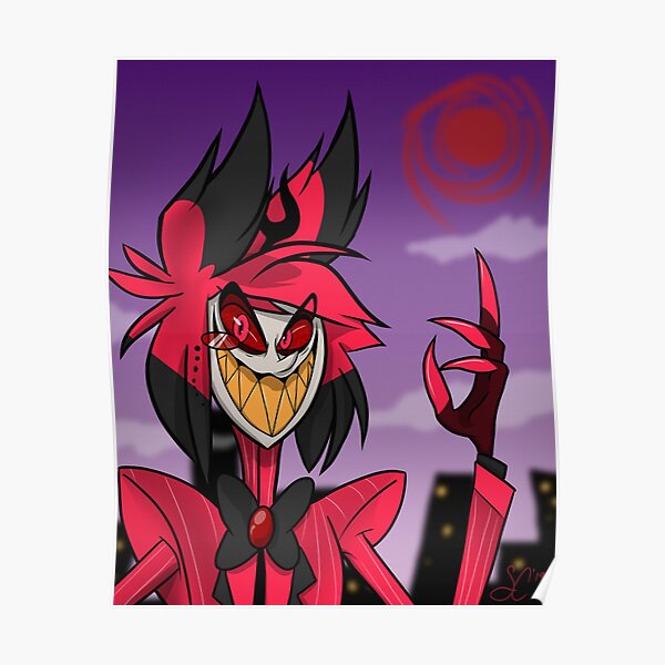 Hazbin Hotel Alastor Posters | Redbubble