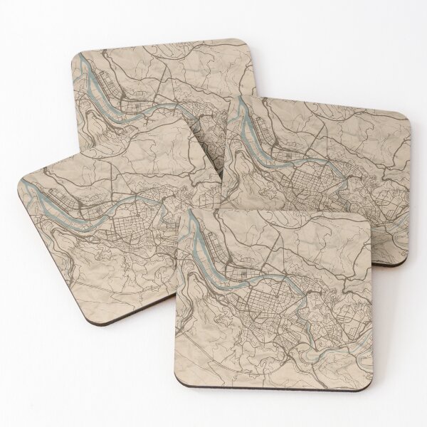Item preview, Bilbao Sepia Map designed and sold by CPTVDesign.