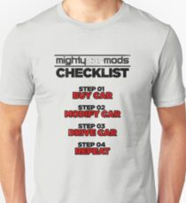 Mighty Mods Check List Unisex T-Shirt