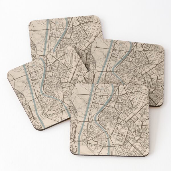Item preview, Valencia Sepia Map designed and sold by CPTVDesign.