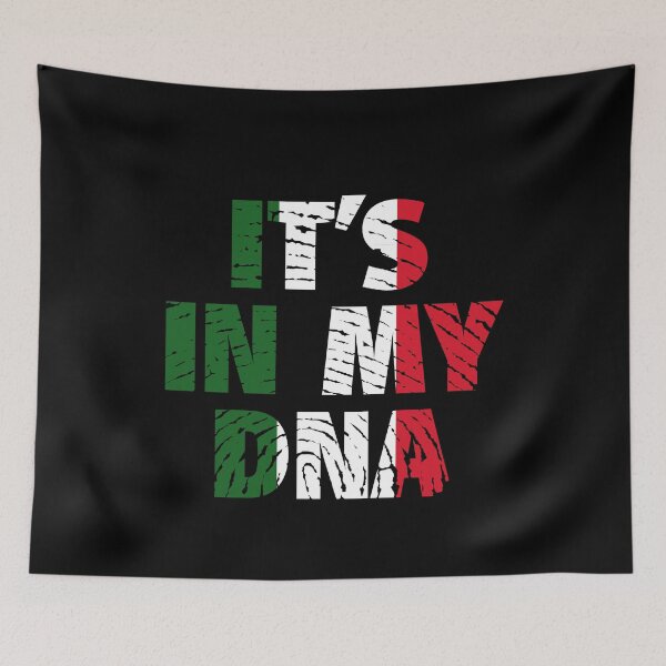 Item preview, Its In My DNA Italy Flag In Fingerprint designed and sold by d247.