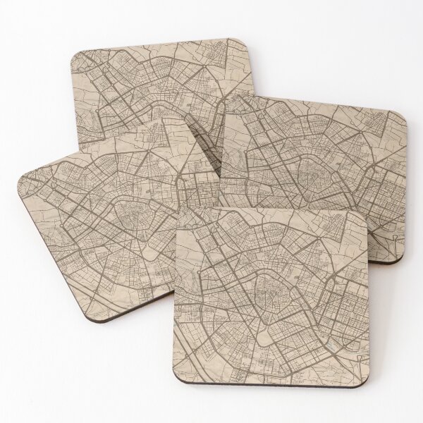 Item preview, Valencia Sepia Map designed and sold by CPTVDesign.
