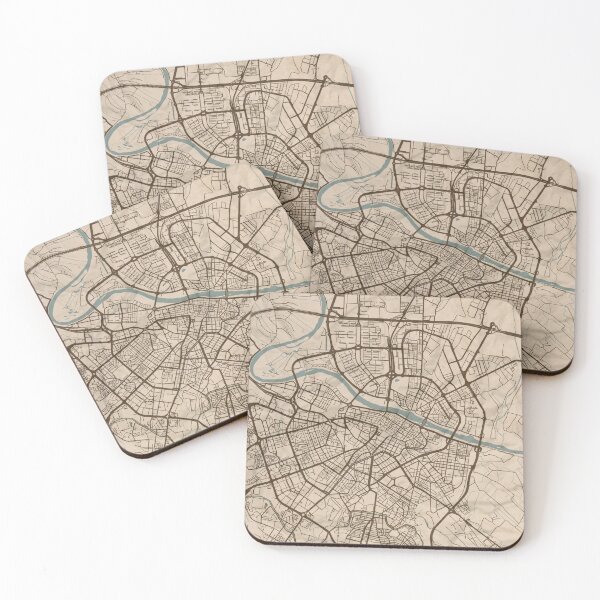 Item preview, Zaragoza Sepia Map designed and sold by CPTVDesign.