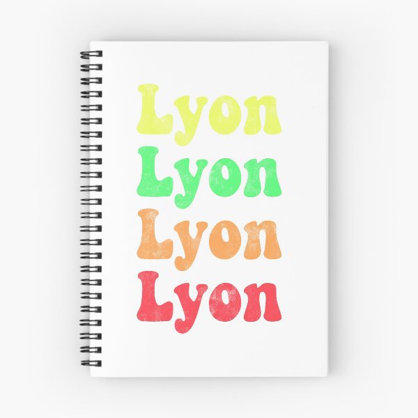 Item preview, Retro Lyon - Red to Yellow designed and sold by abbysdecals.