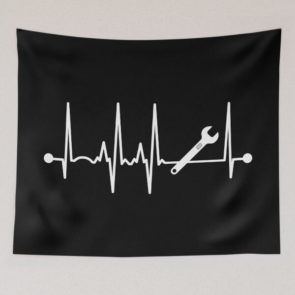 Item preview, Mechanic Heartbeat designed and sold by teesaurus.