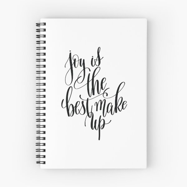 Item preview, Joy Is The Best Make Up Inspirational Quotes designed and sold by ProjectX23.