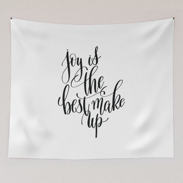 Item preview, Joy Is The Best Make Up Inspirational Quotes designed and sold by ProjectX23.