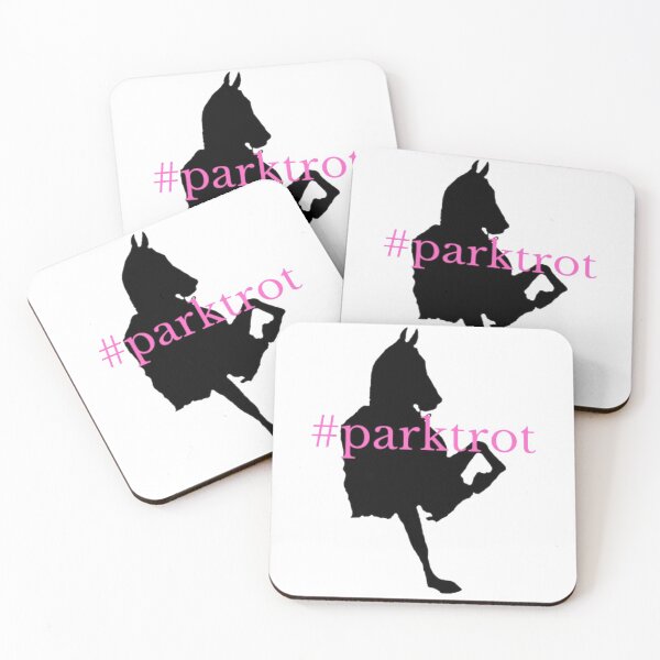 Item preview, larger version of park trot in pink designed and sold by Makayla James.