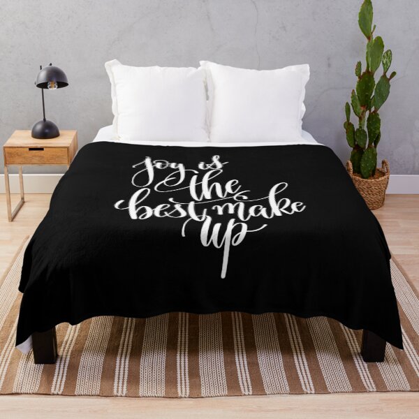Item preview, Joy Is The Best Make Up Inspirational Quotes designed and sold by ProjectX23.