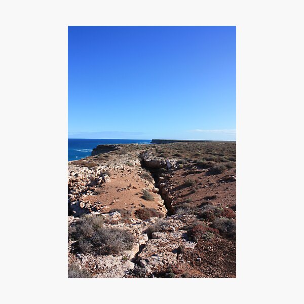 Aperçu de l'œuvre Bunda Cliffs Gap Nullarbor créée et vendue par Paul Birch.