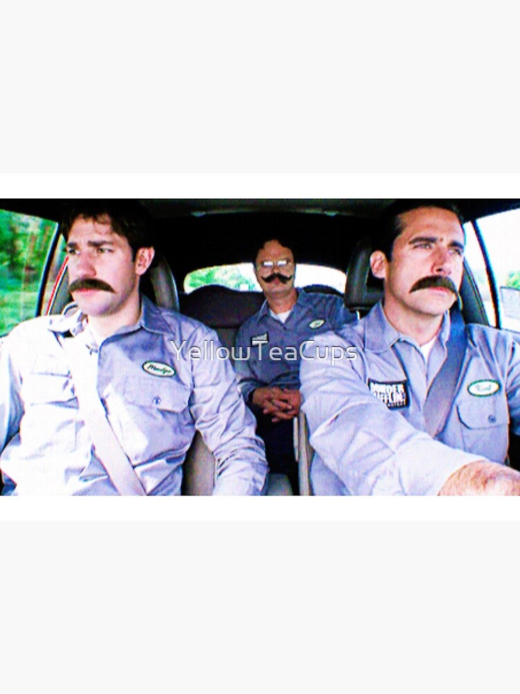 Jim, Dwight and Michael as Warehouse Workers by YellowTeaCups