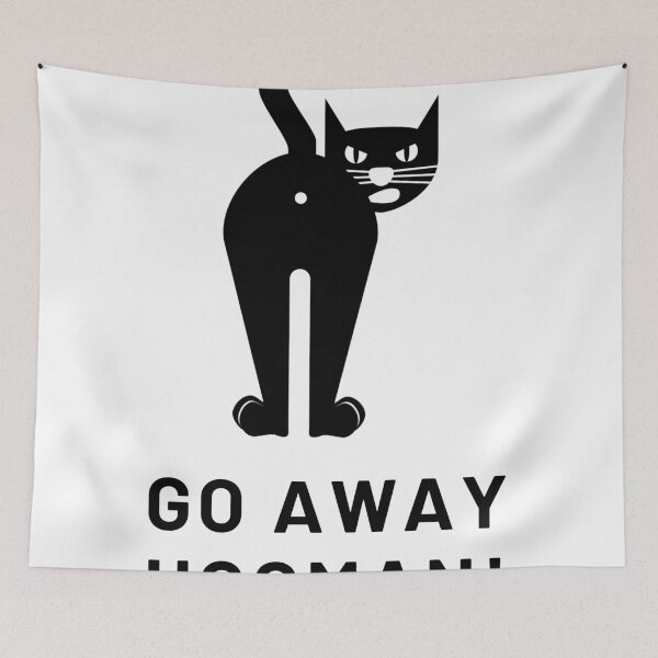 Item preview, Go away hooman! designed and sold by fahrurrozzi.