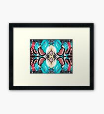 Bumper cars Framed Print