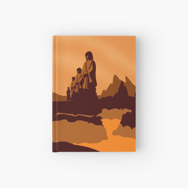 Cartel de viaje Vulcano Cuaderno de tapa dura