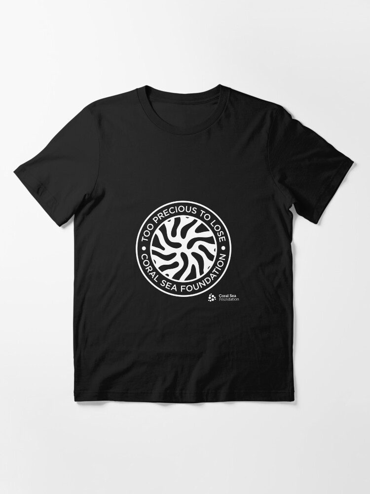 Alternate view of Too Precious to Lose Circle White Essential T-Shirt