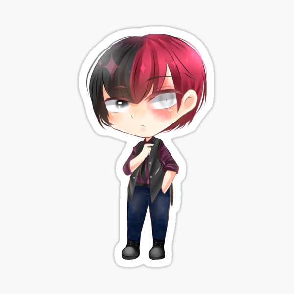 Villain Todoroki Stickers For Sale Redbubble