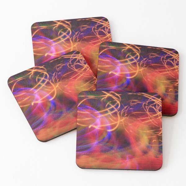Item preview, Colorful Abstract Christmas light's during the Holidays. designed and sold by ROBERTDBROZEK.