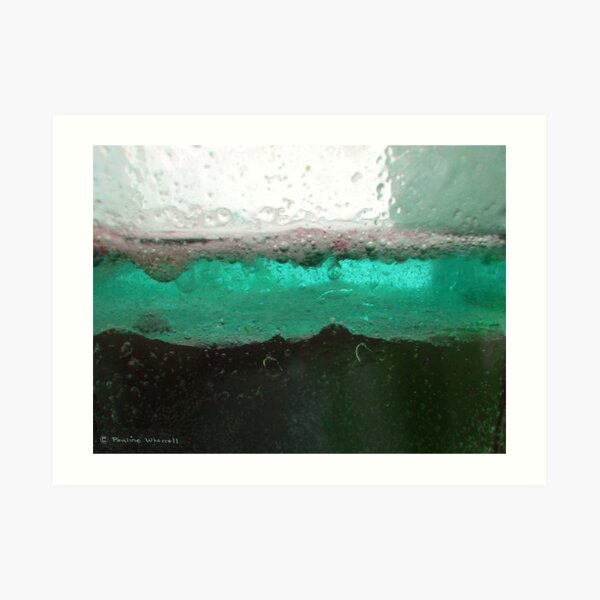 Water abstract Art Print
