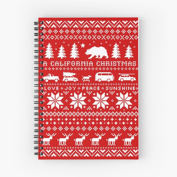 Item preview, California Christmas Pattern - Love Joy Peace Sunshine designed and sold by Jenn Inashvili.