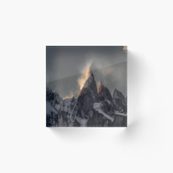 Cerro Torre Acrylic Block