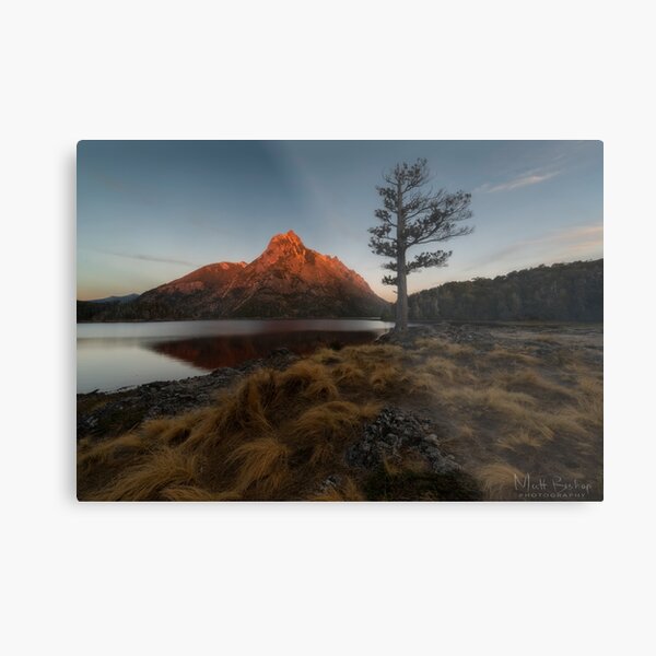 Glowing Calm Metal Print