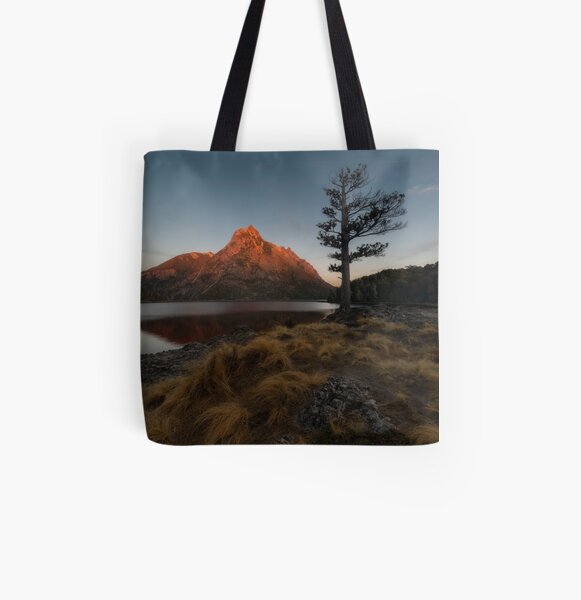 Glowing Calm All Over Print Tote Bag