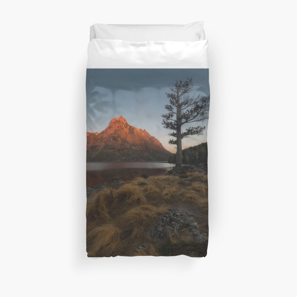 Glowing Calm Duvet Cover