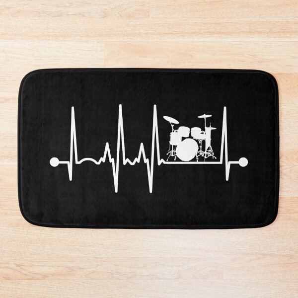 Item preview, Drums Heartbeat designed and sold by teesaurus.