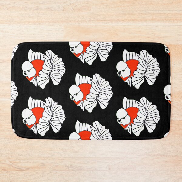 Item preview, Oranda Red and White Goldfish Logo 17 A designed and sold by Nosnah.