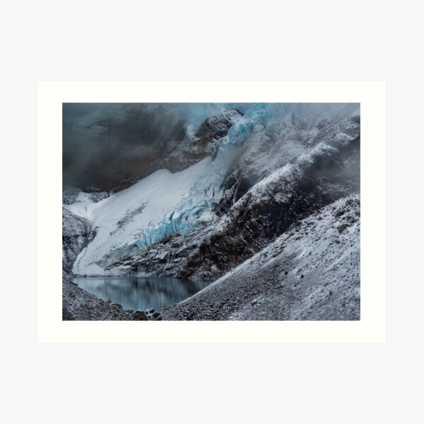 Mirador Glacier Art Print