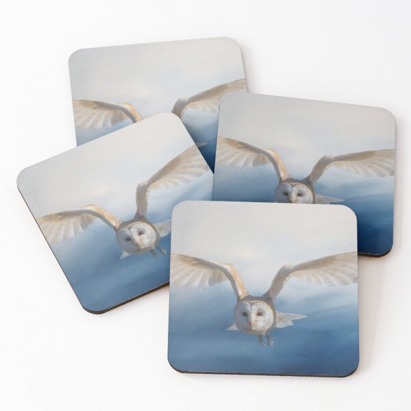 Item preview, Barn Owl in Flight designed and sold by Elisabeth Lucas.