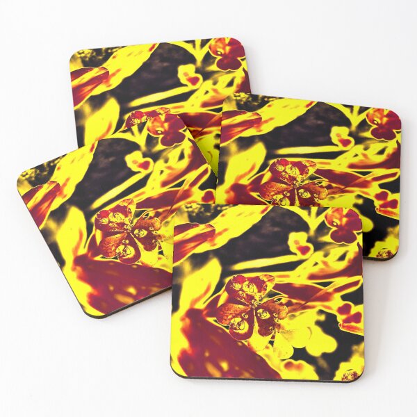 Item preview, Fiery clover - ED01 designed and sold by Elisabeth Dubois.