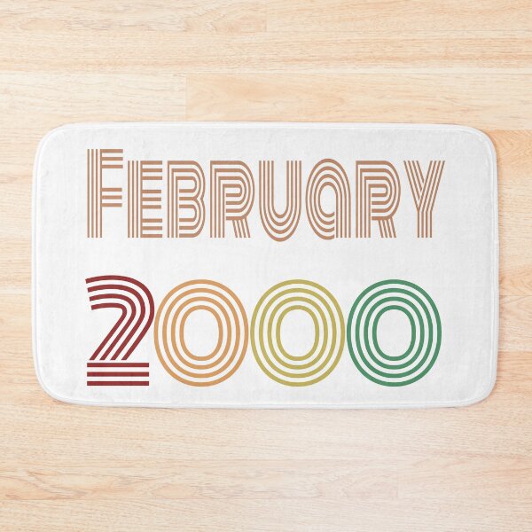 Item preview, Happy 20th Birthday, Happy twenties Birthday, born in February 2000 designed and sold by marosharaf.