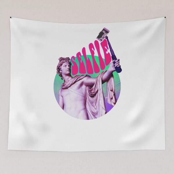 Item preview, Apollo takes selfie designed and sold by Anecdotal.