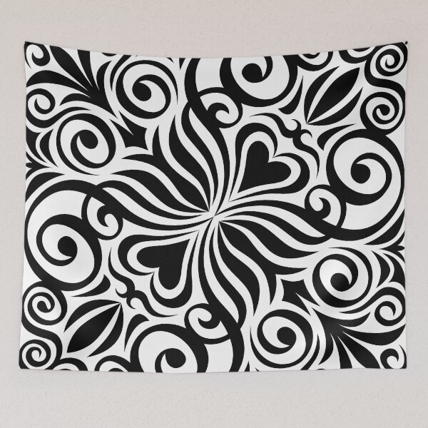 Item preview, Cute Arabesque Black designed and sold by mayumiakamine.