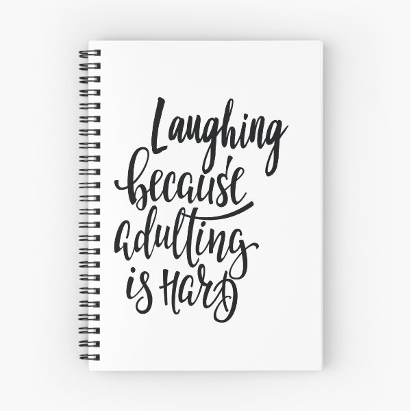 Item preview, Laughing Because Adulting Is Hard designed and sold by ProjectX23.
