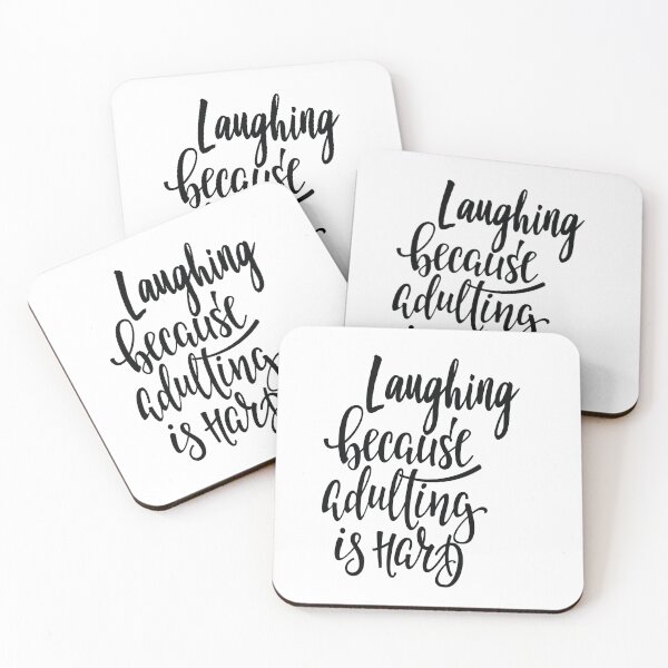 Item preview, Riendo porque Adultar es difícil designed and sold by ProjectX23.