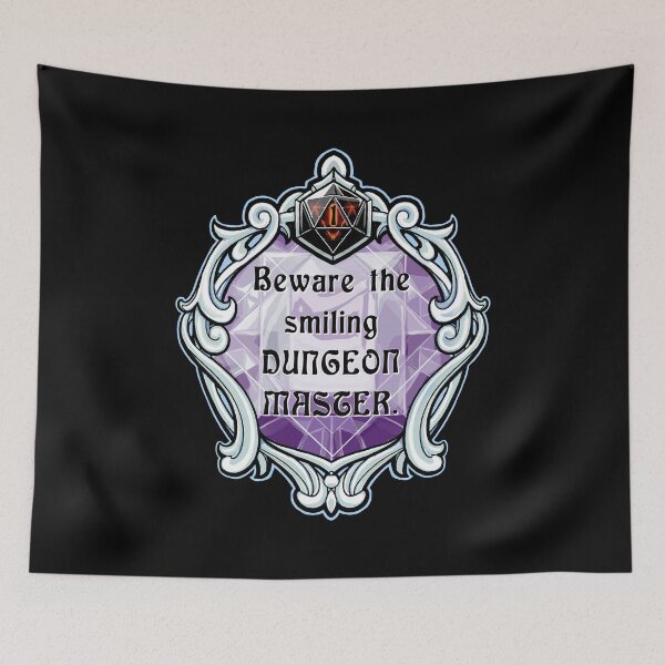 Item preview, Amulet Beware the Smiling Dungeon Master designed and sold by robertbevan.