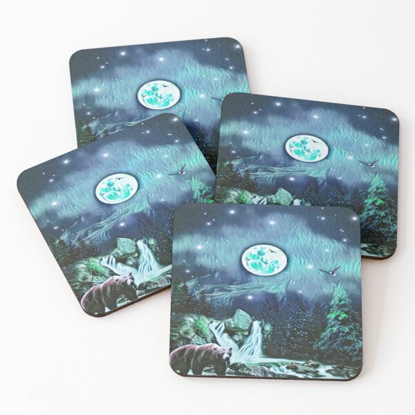 Item preview, wild bear in snowy mountains designed and sold by oscar jasso.