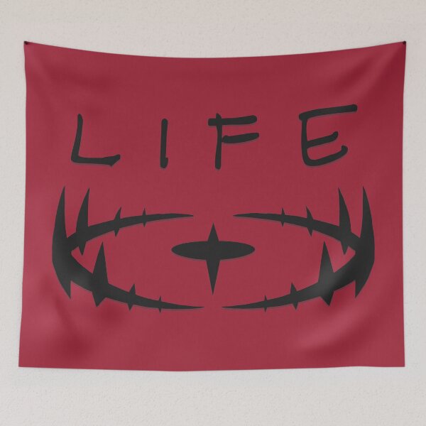 Item preview, Life is Dangerous (Black) designed and sold by LittleDevil-888.