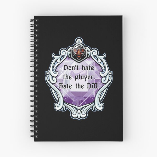 Item preview, Amulet Don't Hate the Player. Hate the DM. designed and sold by robertbevan.